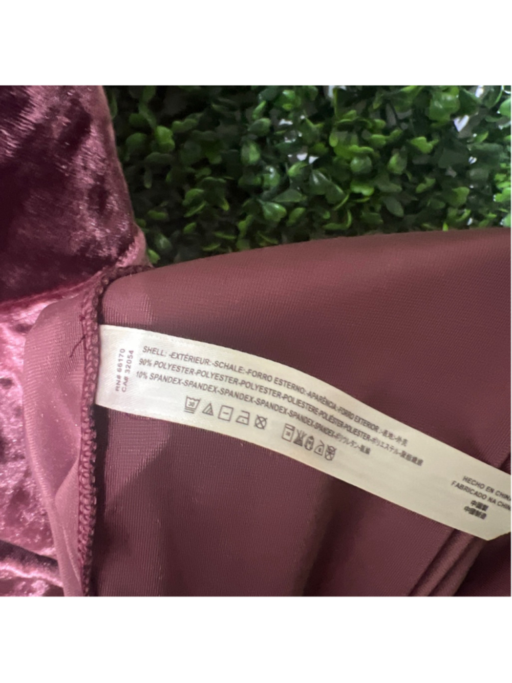 Women's Free People Come Together Cutout Burgundy Velvet Mini Dress Size Small - Picture 7 of 8